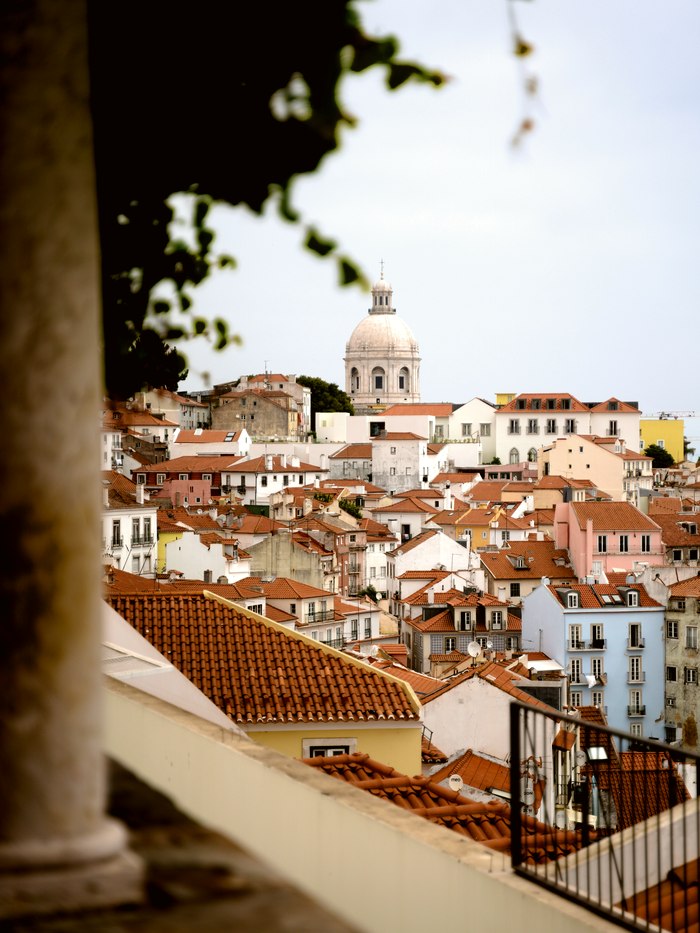 Rooftops of an old city